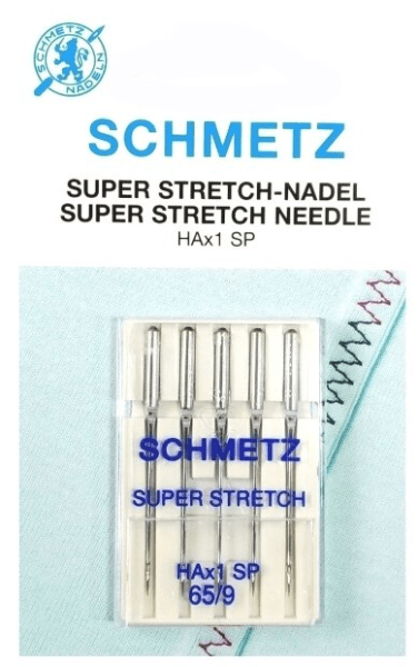 Иглы Schmetz супер-стрейч HAx1 SP 65/9, 5 шт в Красногорске